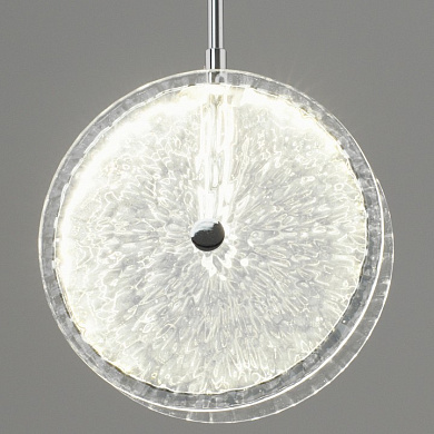 подвесной светильник с небольшим плафоном конусной формы