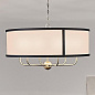 Heddle 6 Light Chandelier Natural Brass and Textured Black люстра 52466NBR Kichler — фото 2
