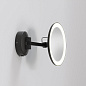 1373022 Mascali Round LED Astro lighting зеркало с подсветкой матовый чёрный — фото 2