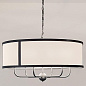 Heddle 6 Light Chandelier Textured Black люстра 52466BKT Kichler — фото 5