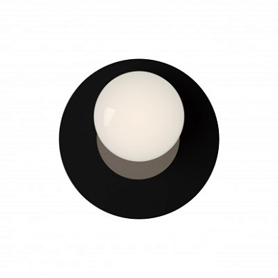 05601NGDHXPBB Elesi luce Bianca AP PL 22 LED IP44 малое бра для ванной чёрный