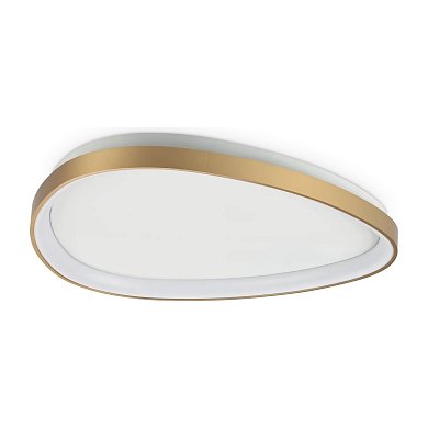 Потолочный светильник Gemini PL D061 ON-OFF 4000K Ideal Lux 372082, латунь
