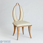 Adelaide Chair-Beige Leather Global Views кресло