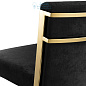 111418 Counter Stool Scott gold finish black velvet Eichholtz