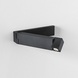 1157019 Astro lighting Tosca настенный светильник для чтения на поворотном основании матовый чёрный
