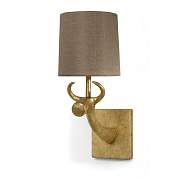 Cow Bathroom Wall Light Gold Porta Romana