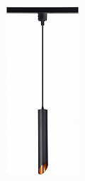 ST152.416.01 ST-Luce 1ph lights ST-luce подвесной трековый светильник чёрного цвета с узким направленным светом для однофазного шинопровода