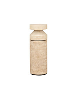 Beige White Marble Travertine LED 21Watt 220-240Volt 981Lm IP65 3000K D:19.2 H:54 cm