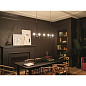 Torvee 42" 5 Light Linear Chandelier Polished Nickel люстра 52425PN Kichler — фото 4