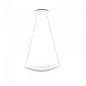 8170 Stilnovo Diphy P1 SP LED люстра с элементом в виде листа белый — фото 1