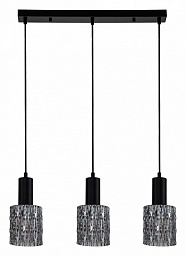 10189/3S Black Escada Rain подвесной светильник, 40Вт, черный