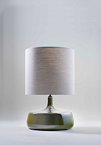 Chive shown with 13 Low Hat in Natural Linen with Cream Card lining
