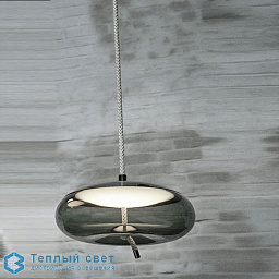 KNOT - DISCO - suspension Brokis Knot подвесной светильник с широким дисковым плафоном из прозрачного стекла