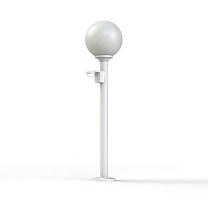 Moon N° 10; Opal PMMA E27 105W Detector; White