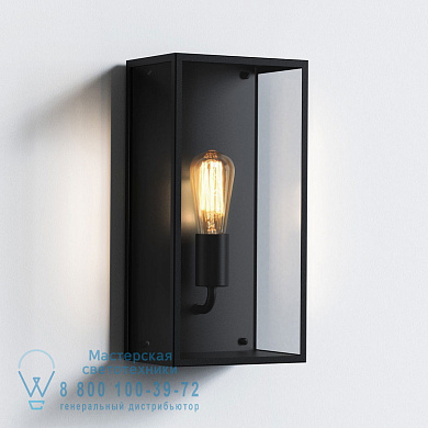 1183028 Messina 200 уличный настенный светильник Astro lighting Текстурированный черный