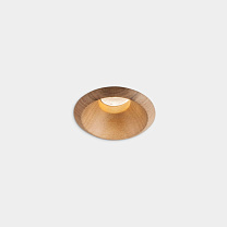 Downlight Play Raw Mini Walnut 1.5W 2700K CRI 80 6.2º Walnut wood IP54 77lm