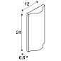 1002505 SLV VILUA UP/DOWN WL anthracite IP54 100° фасадный светильник — фото 8