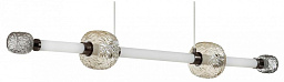5427/40L Odeon Light Kliff подвесной светильник с черным корпусом и круглыми плафонами
