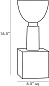 DB1000 Mod Short Vase Arteriors