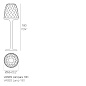 Торшер Vases Floor Lamp Ø56x180 Vondom — фото 1
