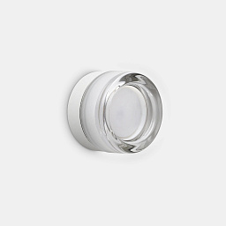 354651 Ideal lux Lolly настенное бра с круглым прозрачным стеклянным плафоном