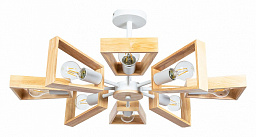 A8030PL-8WH Arte Lamp Brussels люстра с восемью плафонами из стекла