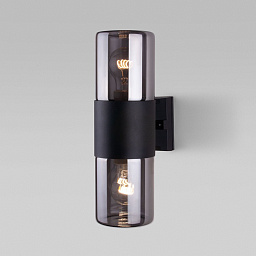 a055636 Elektrostandard Roil уличный настенный светильник с двойным цилиндрическим стеклянным плафоном