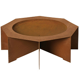 1104271068 Ferm Living Otte уличный очаг для костра из металла круглой формы