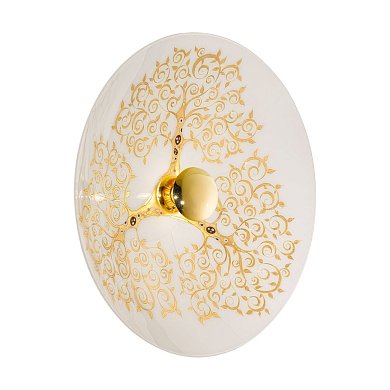 Бра Luna Kolarz, Ø 62 см, золото 24K, декор Albero Gold 0417.61XL.V1.3.Go