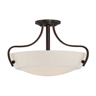 Потолочный светильник Chantilly Quoizel QZ-CHANTILLY-SF3 бронза palladian