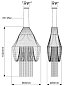 Подвесной светильник Lampe C Pendant 900 DCW éditions, чёрный, цепочки — нержавеющая сталь LAMPE C PENDANT 900 — фото 5