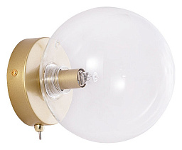 A7790AP-1GO Arte Lamp Vincent настенный светильник черный с одним плафоном