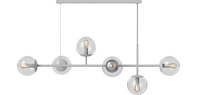 подвесной светильник с шарообразными плафонами