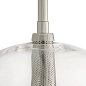 Подвесной светильник Arteriors Caviar Adjustable Large, полированный никель и стекло — фото 5