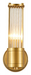 V11020-1W Moderli Brass настенное бра с цилиндрическим плафоном латунь