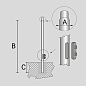 Уличный светильник Arcluce ZOYA, 37 Вт, comfort — фото 12