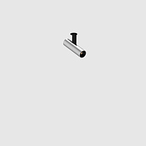 holon 20 directional, recessed mounted, brushed silver