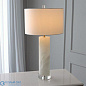 Alabaster Cylinder Table Lamp-Brass Global Views настольная лампа