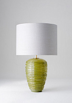 Split Pea shown with 16 Bongo in Natural Linen and Cream Card lining