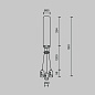 TRA154SW-BB-R-B Maytoni Accessories for tracks Flarity Комплектующие для систем освещения с токоведущими элементами Черный — фото 4