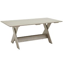 Crate Dining Table 180×89,5 см, массив сосны, лак на водной основе, London fog
