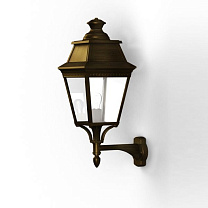 Avenue 3 N° 4; Clear glass E27 105W; Gold patina
