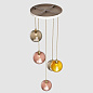 Pick-n-Mix Ball Standard - Diamond, Warm, 5 Drop Cluster подвесной светильник, Rothschild & Bickers — фото 3