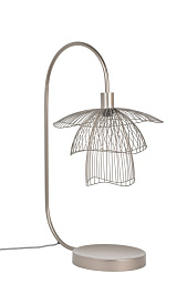 PAPILLON-TAUPE-METALLIQUE-TABLE Forestier Papillon Настольная лампа