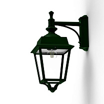 Place des Vosges 1 Évolution N° 4; Clear PMMA E27 60W; British green