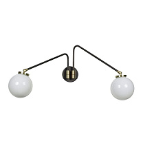 ARRAY TWIN OPAL -Applique/Bronze et laiton satiné