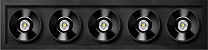 BLACK FOSTER RECESSED 5 потолочный встраиваемый светильник, Arkoslight
