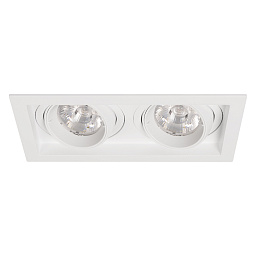 MS-VORTEX-BUILT-S210x117-2x20W Arlight VORTEX Поворотный встраиваемый светильник