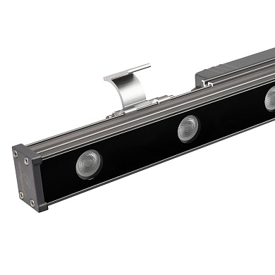 037364(1) Arlight Линейный прожектор AR-LINE-500-6W Warm3000 (GR, 30 deg, 230V)