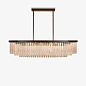 Потолочный светильник Triple Oval Droplet Chandelier Bella Figura CL463-3T-O — фото 2